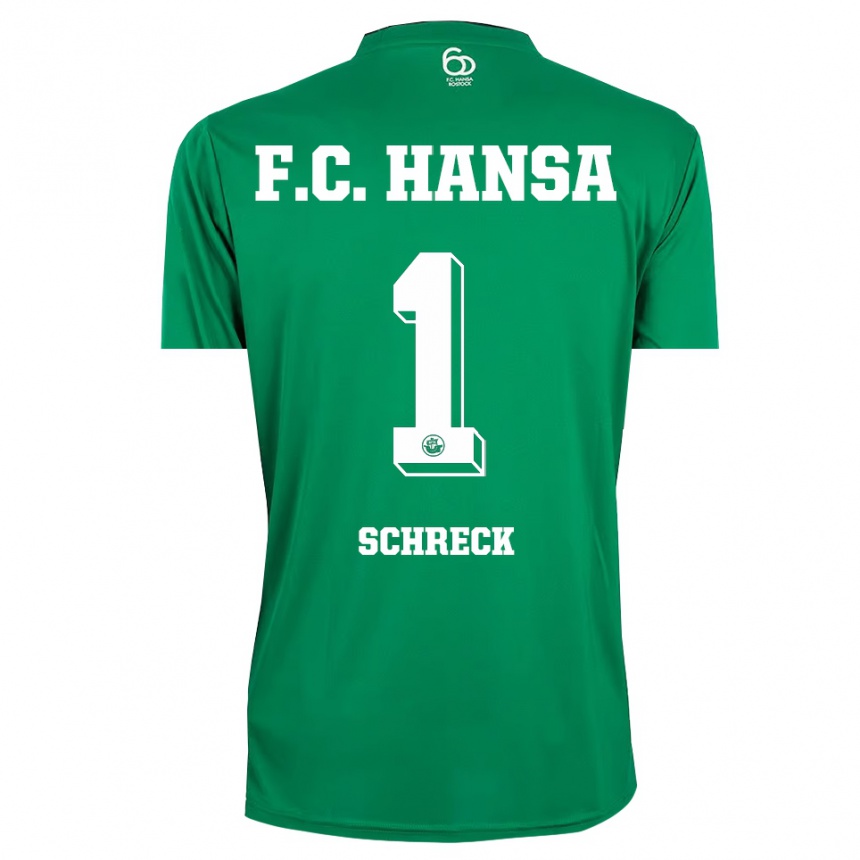 נשים כדורגל Til Schreck #1 ירוק כהה לבן חולצת שוער 2025/26