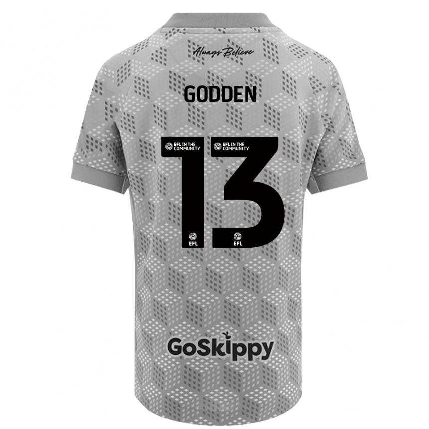 נשים כדורגל פרדי גודן #13 אפור שחור חולצת שוער 2025/26