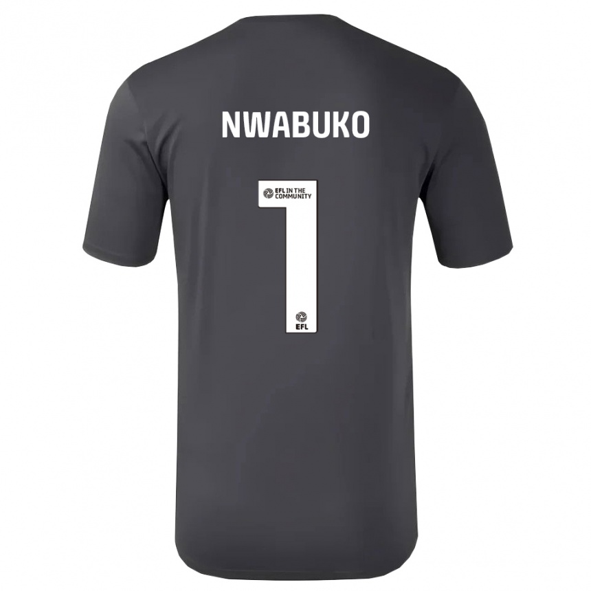 נשים כדורגל Sam Nwabuko #1 לבן שחור חולצת שוער 2025/26