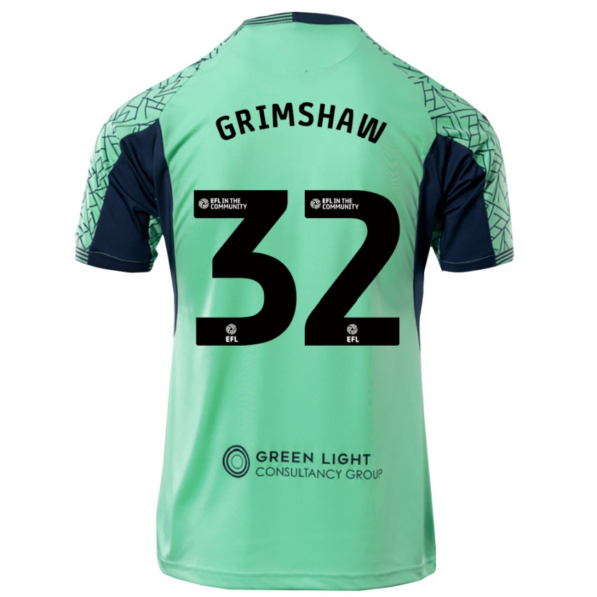 נשים כדורגל דניאל גרימשאו #32 שחור אקווה חולצת שוער 2025/26