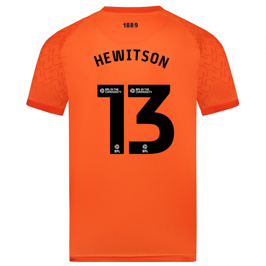 נשים כדורגל קובי הוויטסון #13 שחור כתום חולצת שוער 2025/26