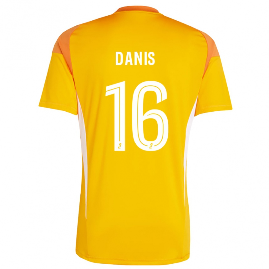 נשים כדורגל Adrien Danis #16 אדום כתום חולצת שוער 2025/26
