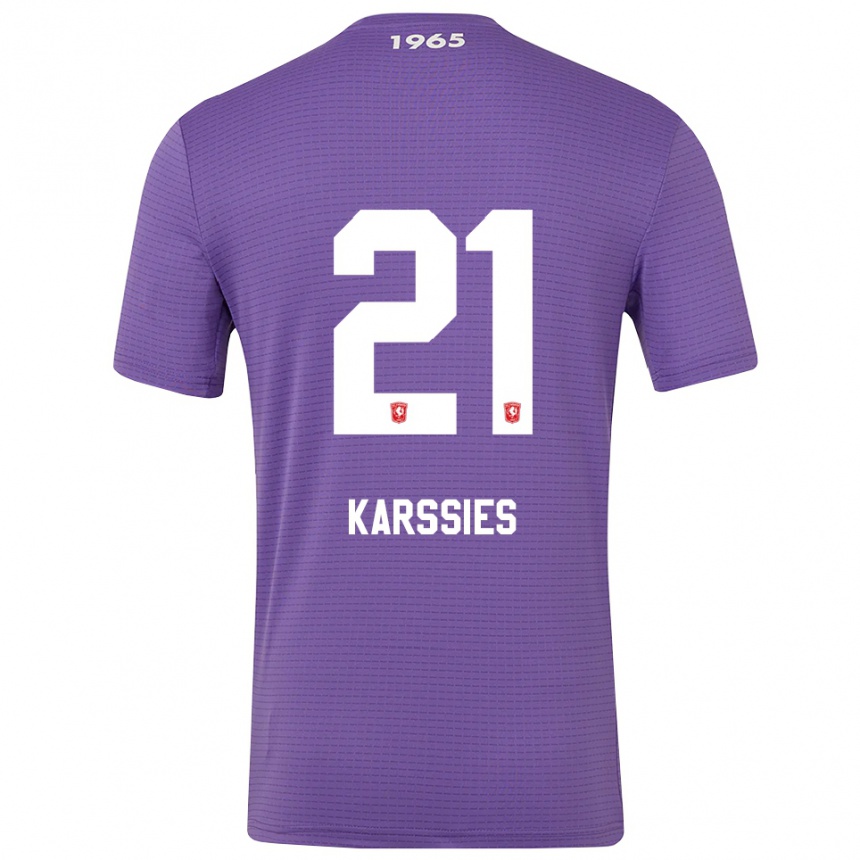 נשים כדורגל סאם לוקה קרסי #21 סגול בינוני חולצת שוער 2025/26