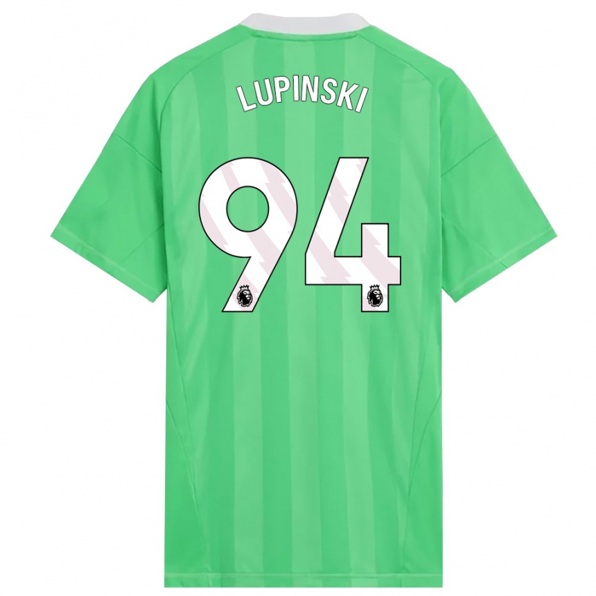 נשים כדורגל Remi Lupinski #94 ירוק בהיר לבן חולצת שוער 2025/26