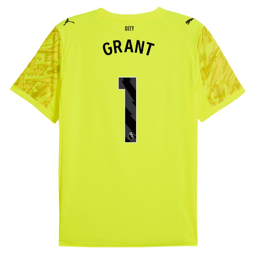 נשים כדורגל טרו גראנט #1 צהוב כתום שחור חולצת שוער 2025/26