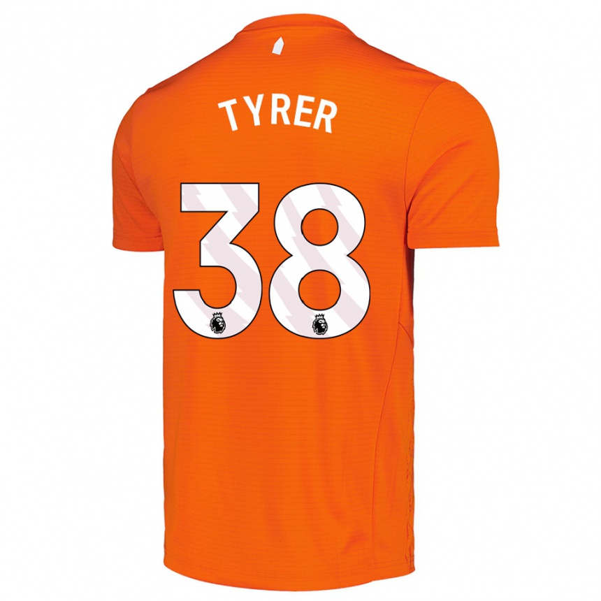 נשים כדורגל הארי אלפרד טירר #38 כתום שחור חולצת שוער 2025/26