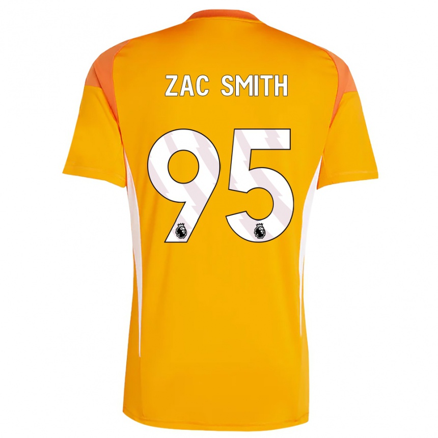 נשים כדורגל זאק סמית' #95 כתום לבן חולצת שוער 2025/26