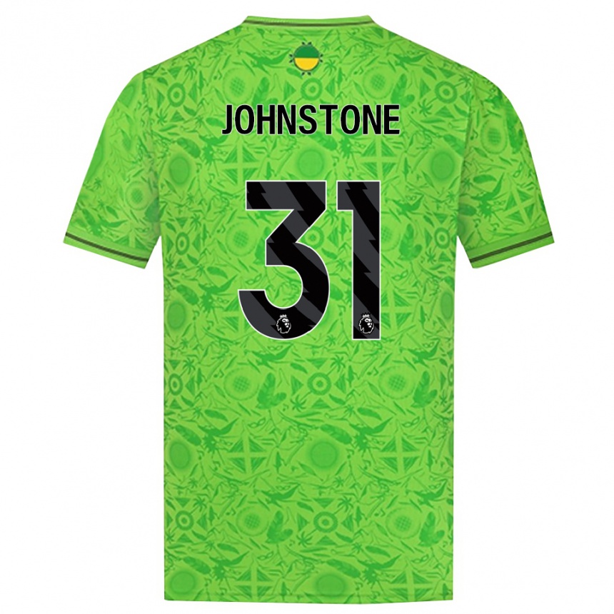 נשים כדורגל סם ג'ונסטון #31 ירוק שחור חולצת שוער 2025/26