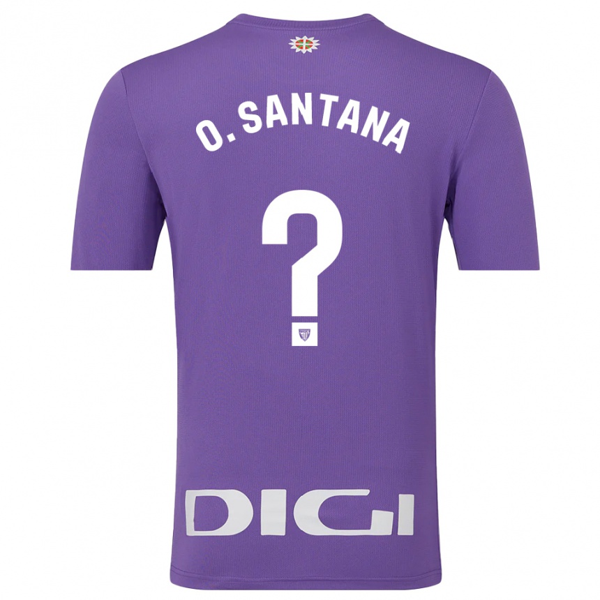 נשים כדורגל אולאטס סנטנה אמאדו #0 סגול לבן חולצת שוער 2025/26