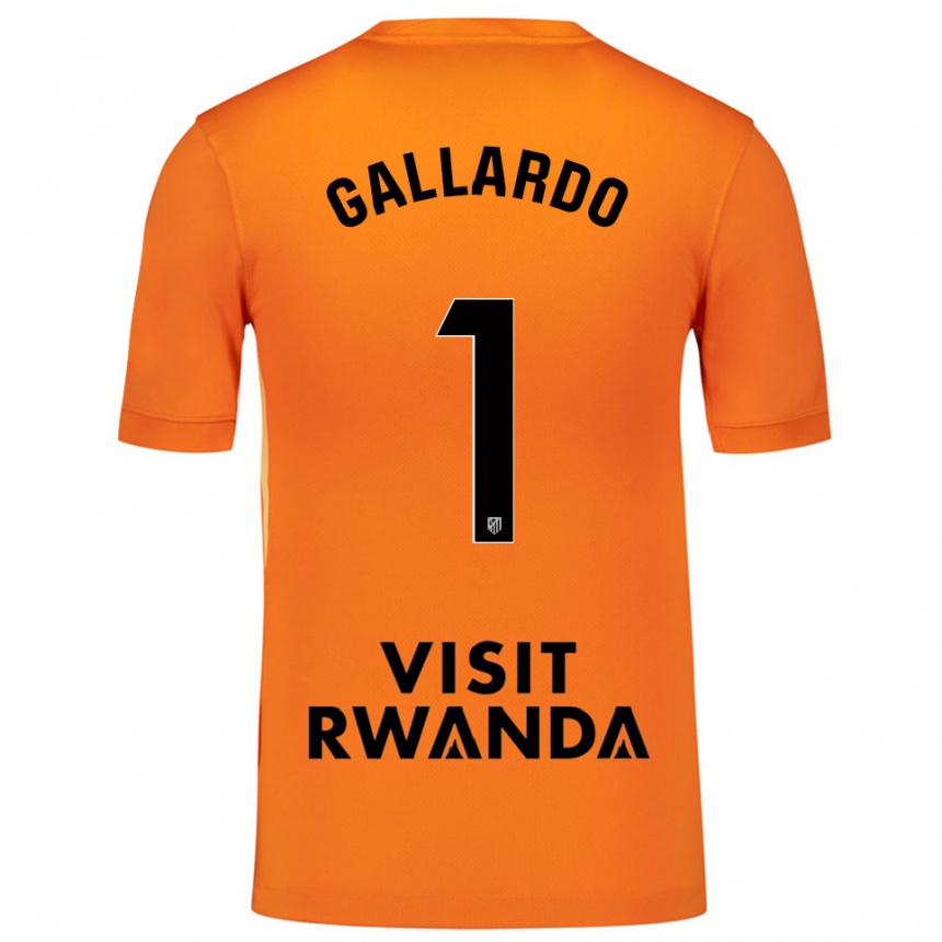 נשים כדורגל לולה גאיארדו #1 כתום שחור חולצת שוער 2025/26