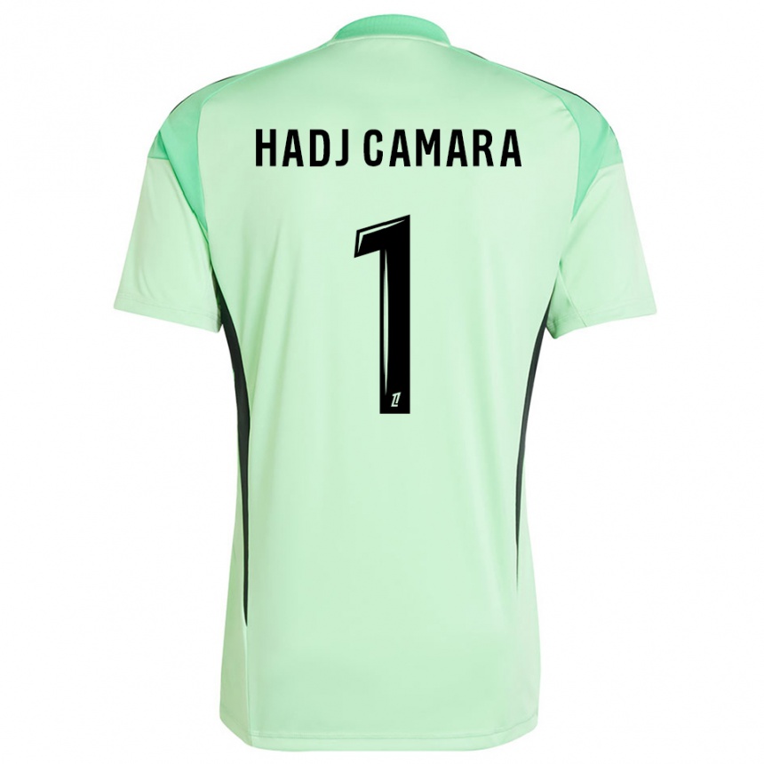 נשים כדורגל El Hadj Camara #1 ירוק בהיר שחור חולצת שוער 2025/26