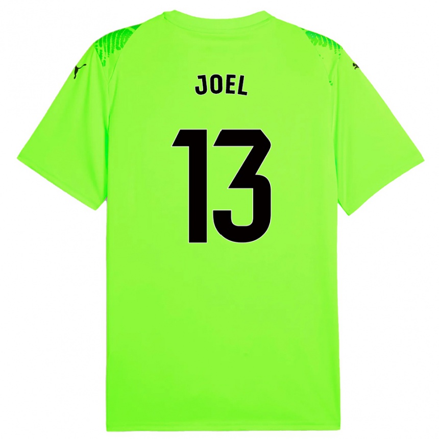 נשים כדורגל כריסטיאן ג׳ואל #13 ירוק דשא חולצת שוער 2025/26