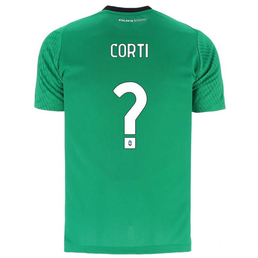 נשים כדורגל Edoardo Corti #0 ירוק אזמרגד חולצת שוער 2025/26