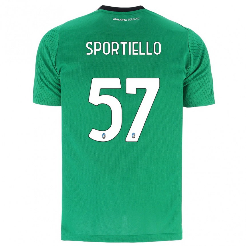 נשים כדורגל מרקו ספורטיאלו #57 ירוק אזמרגד חולצת שוער 2025/26