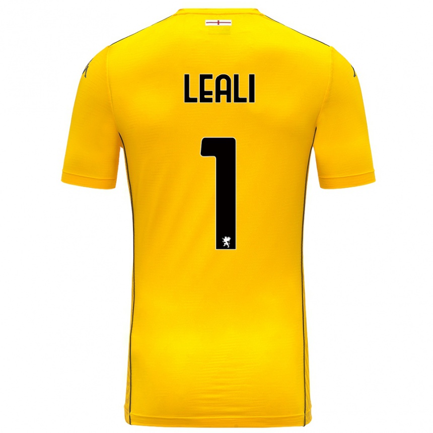 נשים כדורגל ניקולה ליאלי #1 צהוב כהה שחור חולצת שוער 2025/26