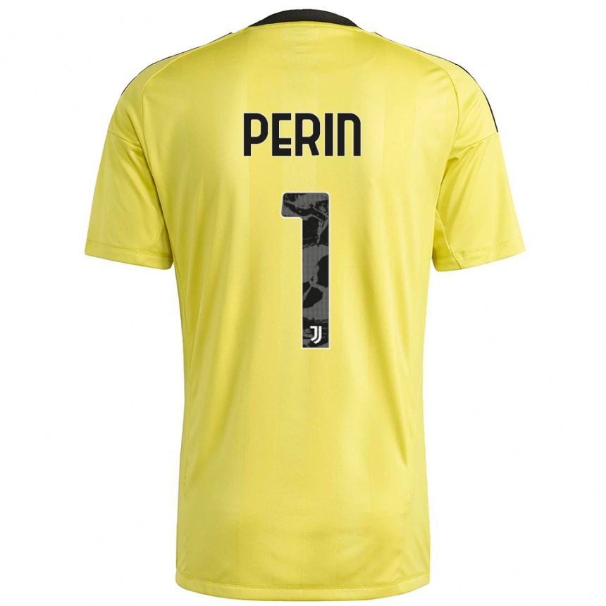 נשים כדורגל מתיאה פרין #1 לבן צהוב חולצת שוער 2025/26