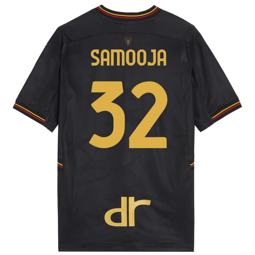 נשים כדורגל Jasper Samooja #32 שחור חום חולצת שוער 2025/26