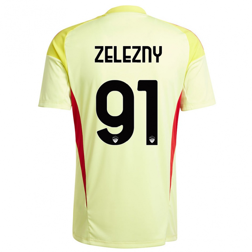 נשים כדורגל הדוסלאו דומיניק ז׳לזני #91 כתום צהוב בהיר חולצת שוער 2025/26