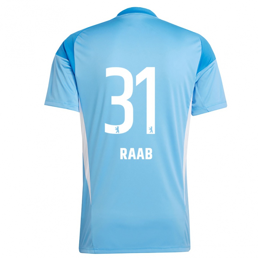 נשים כדורגל מתאו ראב #31 שחור כחול חולצת שוער 2025/26