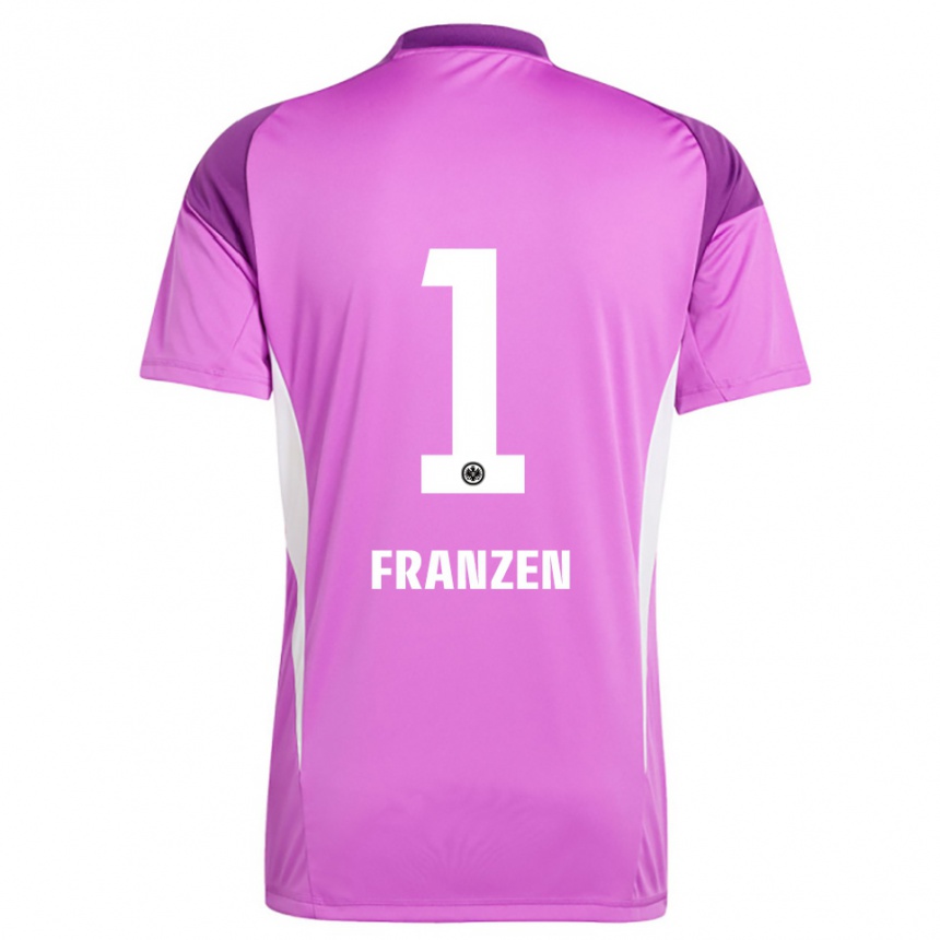 נשים כדורגל מרלון פראנזן #1 לבן לילך חולצת שוער 2025/26