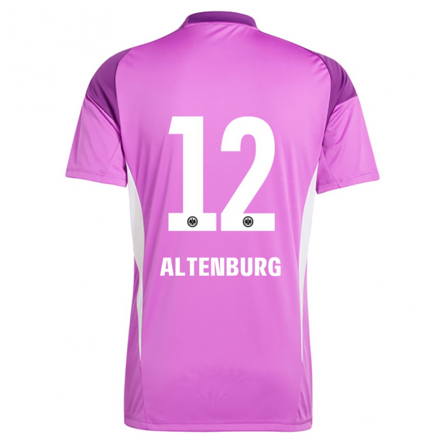 נשים כדורגל לינה אלטנבורג #12 לבן לילך חולצת שוער 2025/26