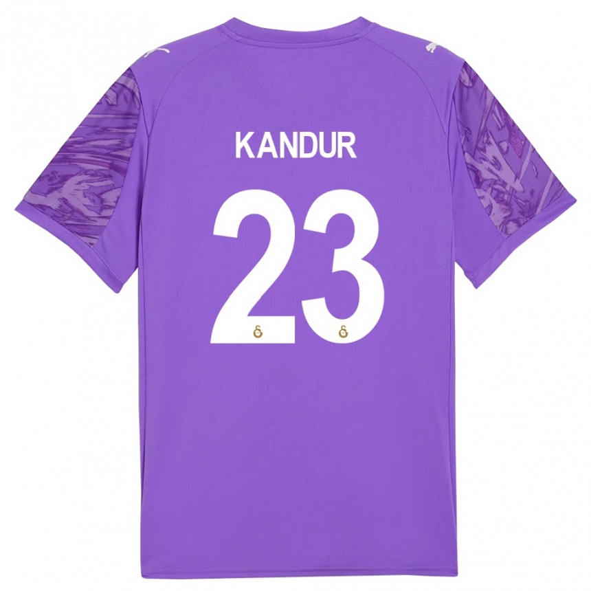 נשים כדורגל מוגיי אינאן קנדור #23 לבן סגול חולצת שוער 2025/26