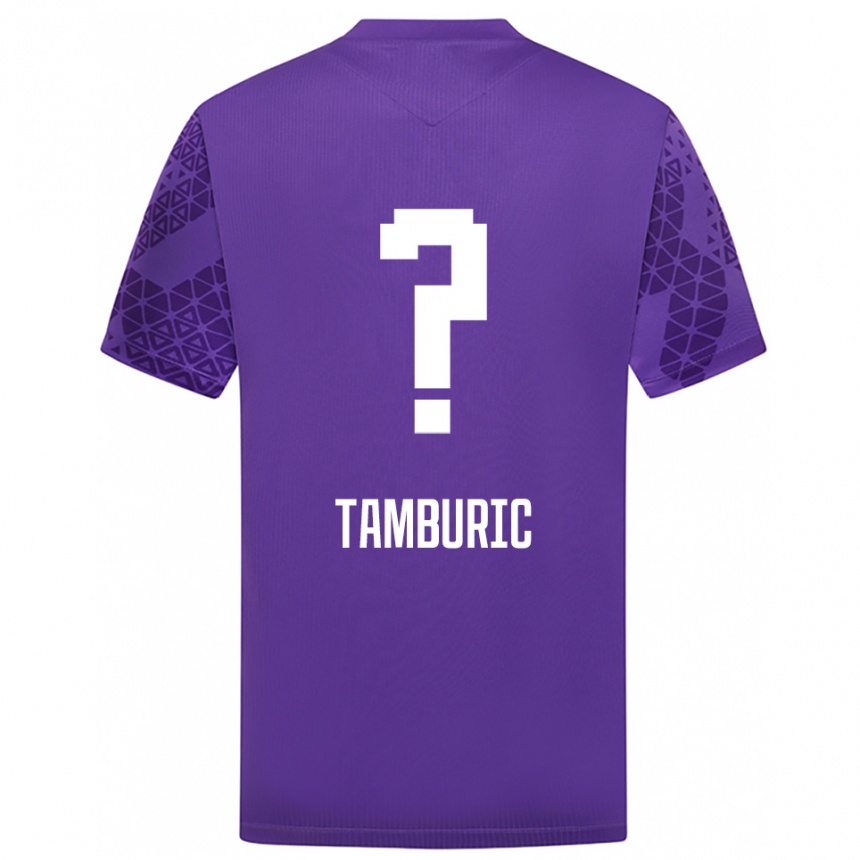 נשים כדורגל Vukasin Tamburic #0 לבן אינדיגו חולצת שוער 2025/26