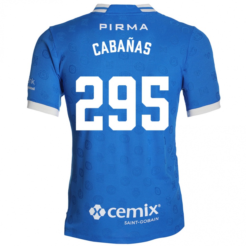 ילדים כדורגל Diego Cabañas #295 כחול לבן אדום ג'רזי ביתית 2026/27