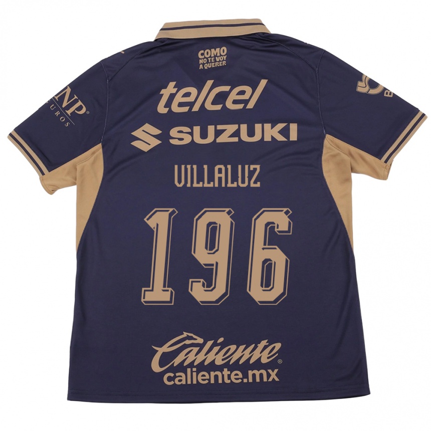 ילדים כדורגל Diego Villaluz #196 סגול חום ג'רזי ביתית 2026/27