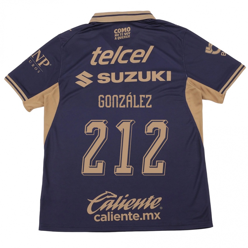 ילדים כדורגל José González #212 סגול חום ג'רזי ביתית 2026/27