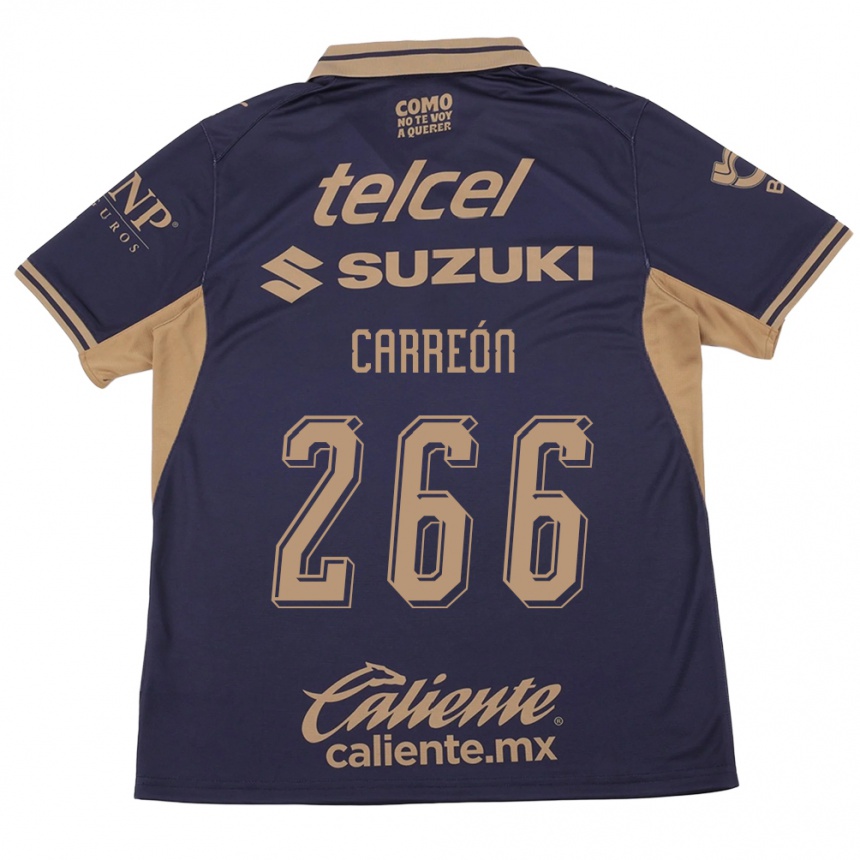 ילדים כדורגל Rogelio Carreón #266 סגול חום ג'רזי ביתית 2026/27