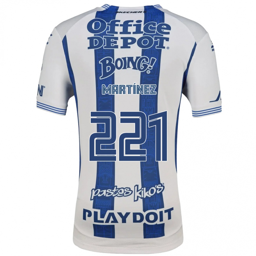 ילדים כדורגל Ulises Martínez #221 לבן כחול צי ג'רזי ביתית 2026/27 ילדים כדורגל Ulises Martínez #221 לבן כחול צי ג'רזי ביתית 2026/27