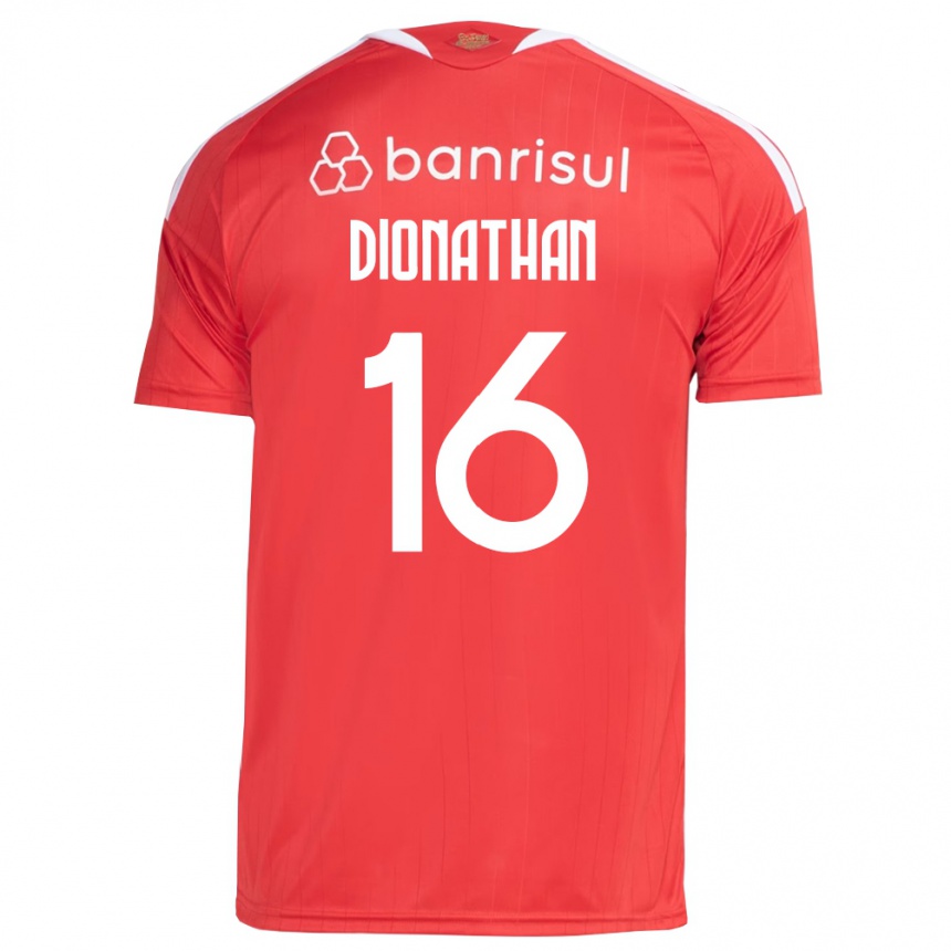 ילדים כדורגל Dionathan #16 אדום לבן ג'רזי ביתית 2026/27