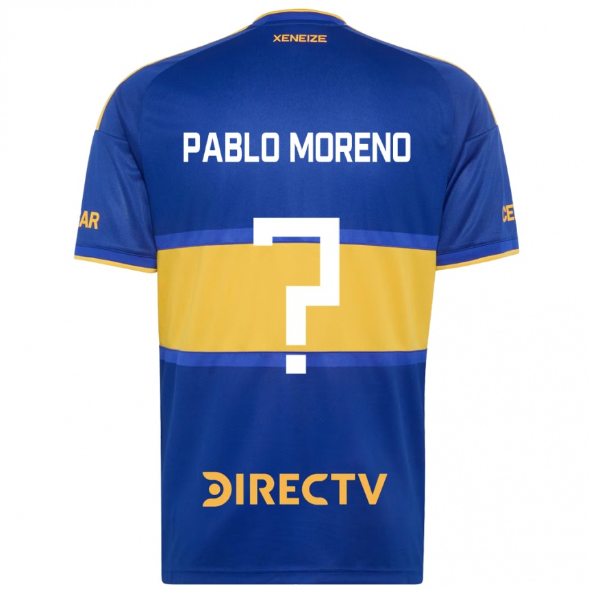 ילדים כדורגל Juan Pablo Moreno #0 כחול מלכותי צהוב ג'רזי ביתית 2026/27 ילדים כדורגל Juan Pablo Moreno #0 כחול מלכותי צהוב ג'רזי ביתית 2026/27