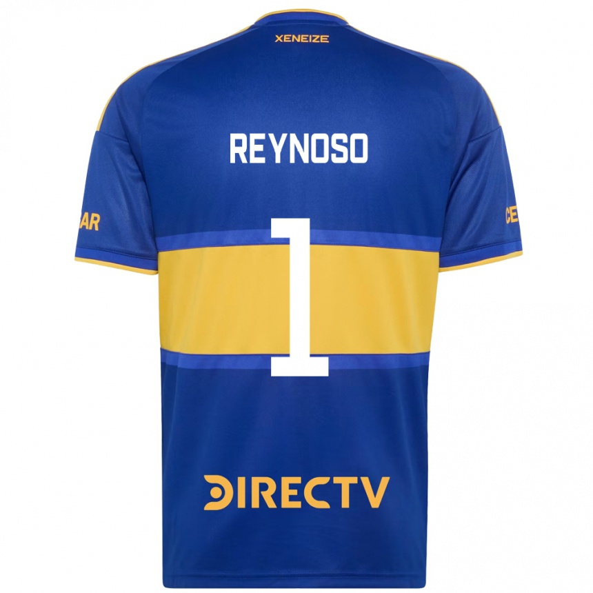 ילדים כדורגל Agustin Reynoso #1 כחול מלכותי צהוב ג'רזי ביתית 2026/27