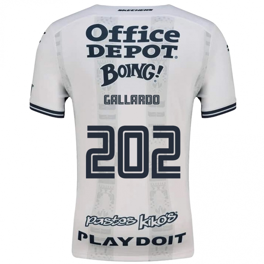 ילדים כדורגל Héctor Gallardo #202 אדום לבן שחור הרחק ג'רזי 2026/27 ילדים כדורגל Héctor Gallardo #202 אדום לבן שחור הרחק ג'רזי 2026/27