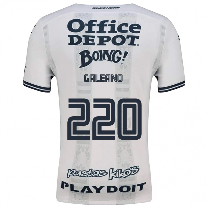 ילדים כדורגל Rony Galeano #220 אדום לבן שחור הרחק ג'רזי 2026/27