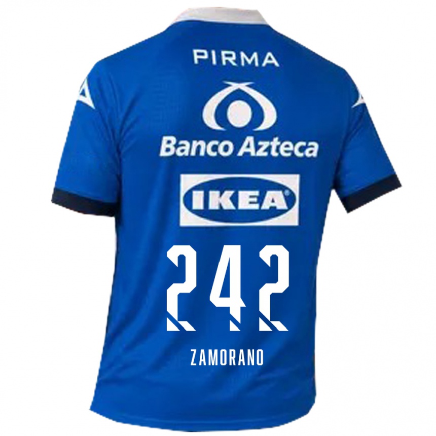 ילדים כדורגל לאונרדו זמורנו #242 כחול לבן הרחק ג'רזי 2026/27