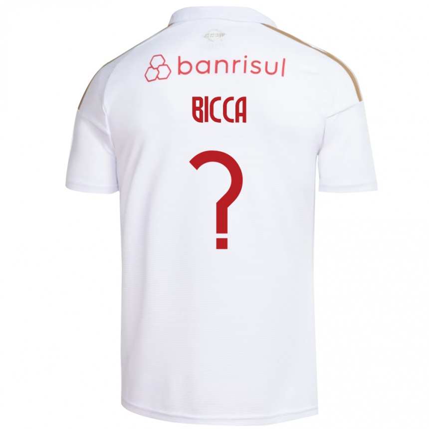 ילדים כדורגל Leo Bicca #0 אדום לבן הרחק ג'רזי 2026/27