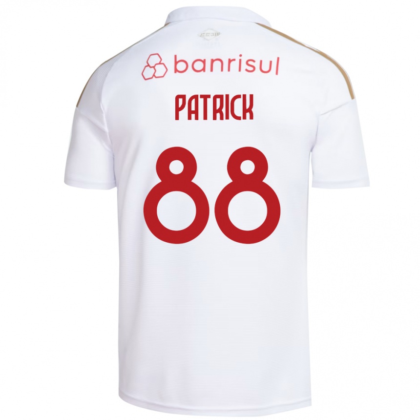 ילדים כדורגל Patrick #88 אדום לבן הרחק ג'רזי 2026/27
