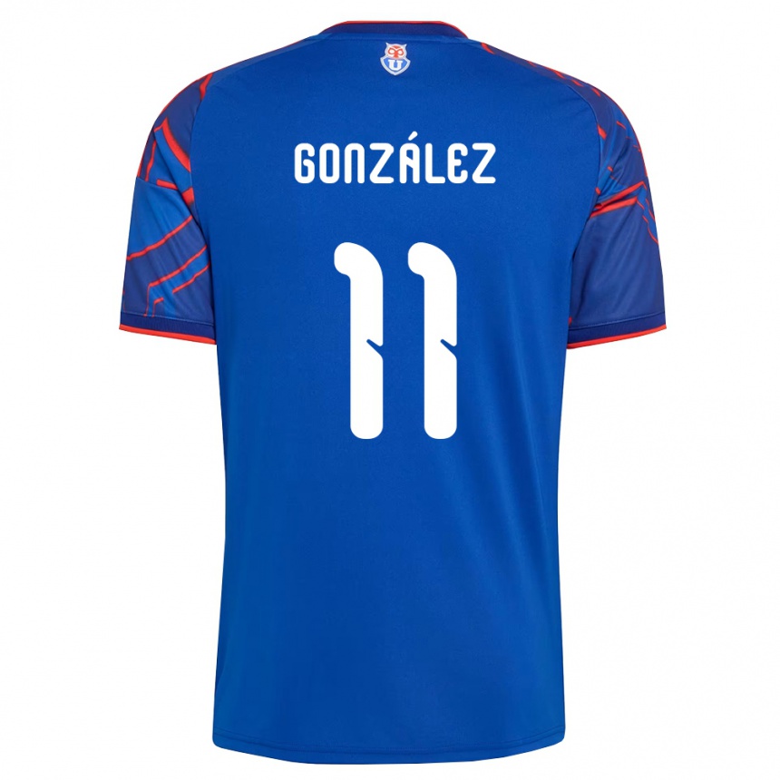 גברים כדורגל Andher González #11 כחול מלכותי אדום ג'רזי ביתית 2026/27