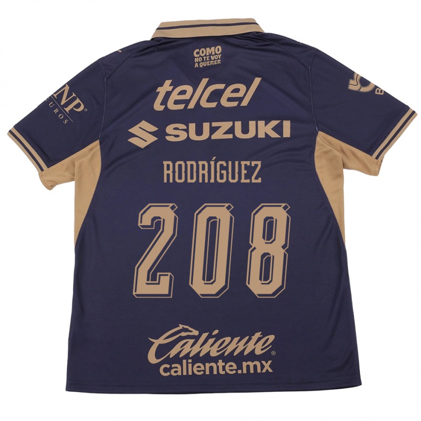 גברים כדורגל Gael Rodríguez #208 סגול חום ג'רזי ביתית 2026/27 גברים כדורגל Gael Rodríguez #208 סגול חום ג'רזי ביתית 2026/27