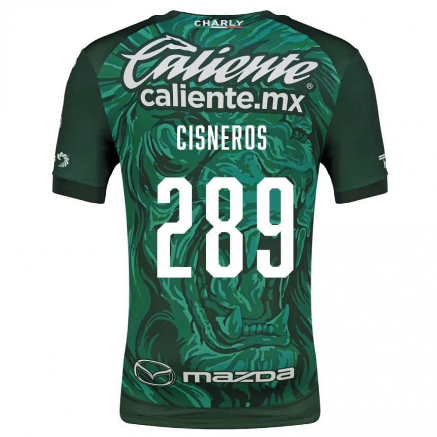 גברים כדורגל Santiago Cisneros #289 ירוק שחור ג'רזי ביתית 2026/27 גברים כדורגל Santiago Cisneros #289 ירוק שחור ג'רזי ביתית 2026/27