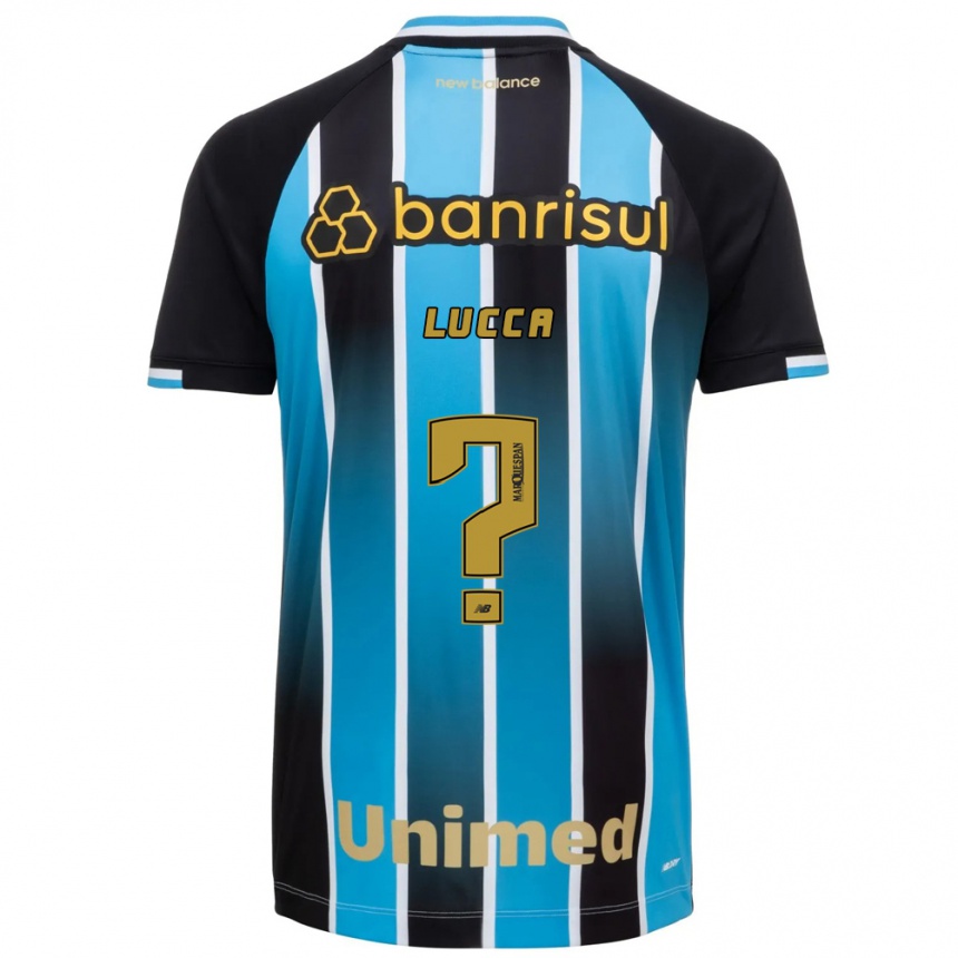 גברים כדורגל Lucca #0 כחול חום שחור ג'רזי ביתית 2026/27