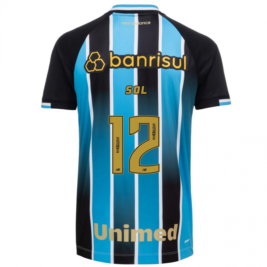 גברים כדורגל Sol #12 כחול חום שחור ג'רזי ביתית 2026/27 גברים כדורגל Sol #12 כחול חום שחור ג'רזי ביתית 2026/27
