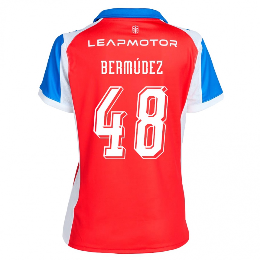 גברים כדורגל Diego Bermúdez #48 אדום כחול הרחק ג'רזי 2026/27