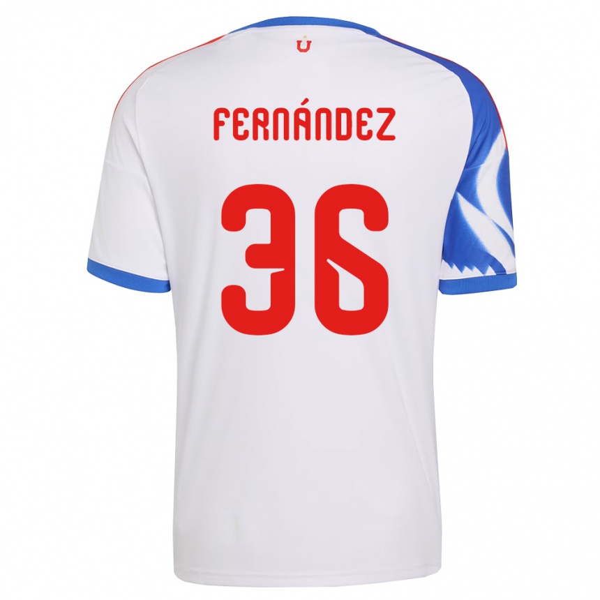גברים כדורגל Franco Fernández #36 לבן כחול צי הרחק ג'רזי 2026/27