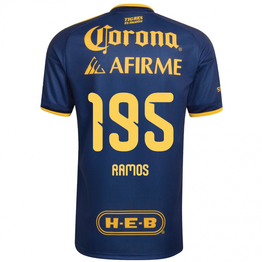 גברים כדורגל Rodrigo Ramos #195 כחול מלכותי צהוב הרחק ג'רזי 2026/27 גברים כדורגל Rodrigo Ramos #195 כחול מלכותי צהוב הרחק ג'רזי 2026/27
