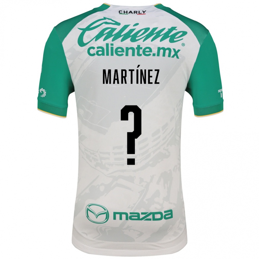 גברים כדורגל Edson Martínez #0 ירוק בהיר לבן הרחק ג'רזי 2026/27