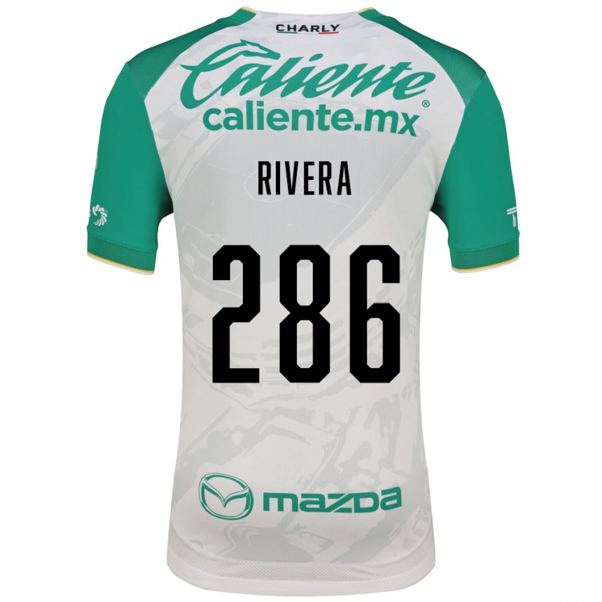גברים כדורגל Marcelo Rivera #286 ירוק בהיר לבן הרחק ג'רזי 2026/27